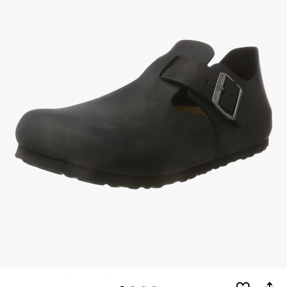 Birkenstock Black Women's Slip-On Loafers - Picture 2 of 5